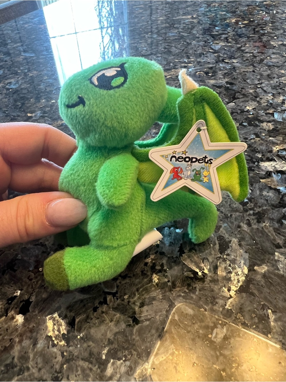 McDonald’s Neopets Green Shoyru Plushie